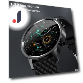 Smart Watch for Men with 3D Spherical Full Touch Screen — Smartwatches, SCIONE