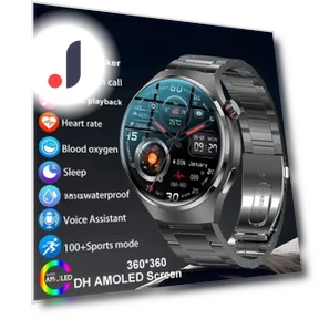 Smart Watch with AMOLED HD Display — Smartwatches, ZJM Mall