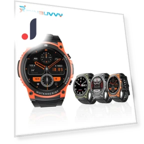 Smart Watch with AMOLED HD Touch Screen — Smartwatches, Rainbuvvy