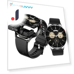 Smart Watch with Built-in Earbuds — Wearable Accessories, Rainbuvvy