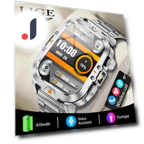Smart Watch with LED Flashlight — Smartwatches, LIGE