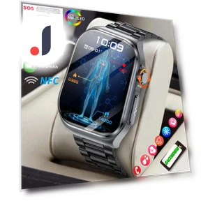 Smart Watch with NFC ECG HRV Health Monitoring — Smartwatches, SACOSDING
