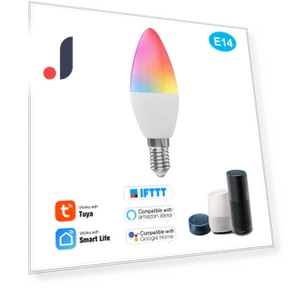 Smart Wi-Fi RGB+W+C LED Candle Bulb — LED, 3d printing machine