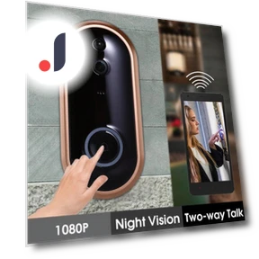 Smart Wi-Fi Video Doorbell — Smart Home Security, zhishangyoupin