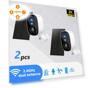 Solar-circuit TV Wireless IP Camera — Security Cameras