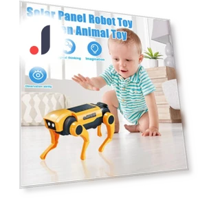 Solar Robot Toy for Dogs — Solar Power, Toy