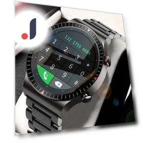 Steel Business Smartwatch with Bluetooth Calling — Smartwatches, SCIONE