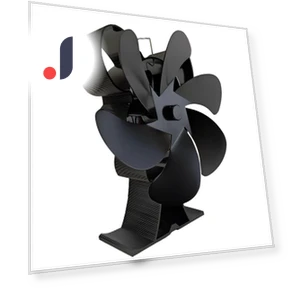 Stove Fan with Electric Drive — Fireplace Fans, Meterk