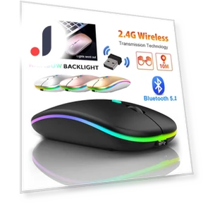 Wireless Mouse with USB Receiver — Mouse Pads, YJMP