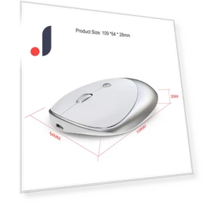 Wireless Wired Triple Mode Rechargeable Mouse — Mouse Pads, HXSJ