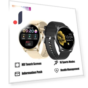 Women's Smart Watch with Full Touch Screen — Smartwatches, Skmei