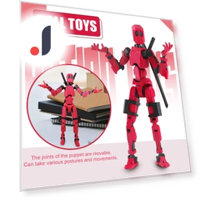 3D Printed Titan Robot Mobile Doll Set — Collectible Statues, amydeal