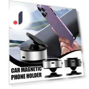 Automatic Dual-Side Phone Holder with Vacuum Suction — Dashboard Installation Kits, World Auto Parts