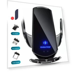 Car Phone Holder with Wireless Charging — Dashboard Installation Kits, Optimized General