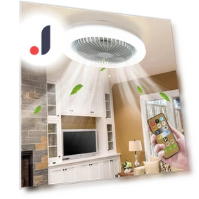 Ceiling Fan with Remote Control and LED Light — Ceiling Fan Lighting Solutions, Andy Reading