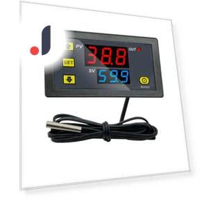 Digital Temperature Regulator with LED Display — Home Climate Control, Refreshing Home