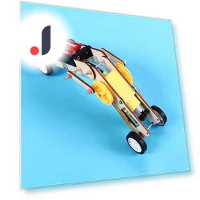 DIY Electric Crawling Worm Robot Model — Construction Kits, Relax Cushion