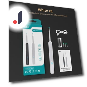 Ear Cleaner with Camera and LED Light — Wax Removal, Factory Discount Outlet