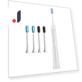 Electric Toothbrush with 5 Brush Heads — Electric Toothbrush Heads, Dongfang HOME A