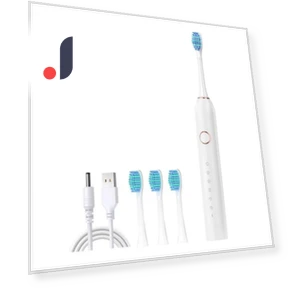 Electric Toothbrush with Replaceable Heads — Chargers, Dongfang HOME A