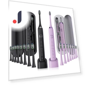 Electric Toothbrush — Electric Toothbrush Heads, Light makeup