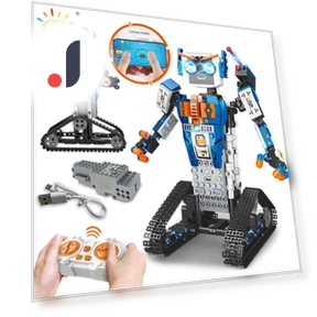 High-Tech Remote Control Robots Building Blocks — Construction Kits, Favorlook
