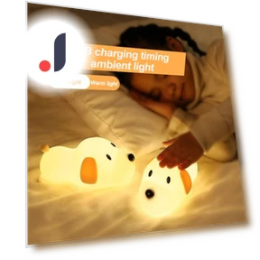 LED Night Light with Cute Dog and Timer — Night Lights, Dongfang HOME A