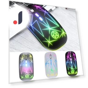 LED Wireless Mouse — Mouse Pads, Shredded cabbage