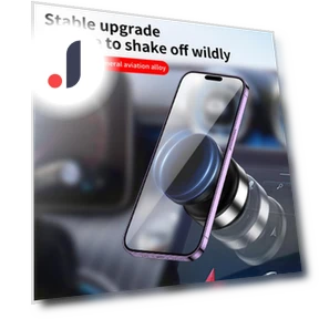 Magnetic Car Phone Holder with Vacuum Adsorption — Dashboard Installation Kits, A Auto Parts Mall