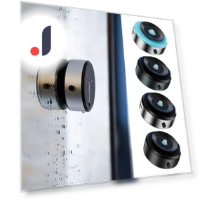 Magnetic Car Phone Holder — Dashboard Installation Kits, Lntelligent Living Hall