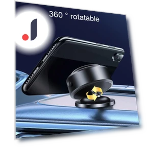 Magnetic Phone Holder with Electric Vacuum Suction — Dashboard Installation Kits, SEOBIOG