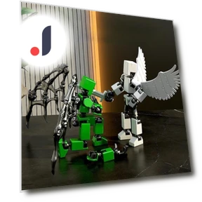 Multi-Jointed Transformable Robot — Construction Kits, GYROBALL
