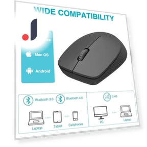Multi-mode Silent Wireless Mini Mouse Switch — Mouse Pads, wmlike mz