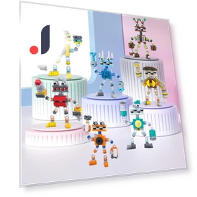 My Singing Chorus Wubbox Robot Building Blocks Set — Construction Kits, BuildMoc