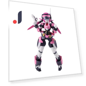 Polynian Motoroid Pinkle Movable PVC and ABS Figure — Dolls & Figures, Collectors Guild Japan