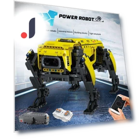 Power Robot Dog Building Blocks — Construction Kits, JJRC