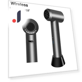 Professional Portable Wireless Hair Dryer — Dryers & Accessories, Fashion GZ