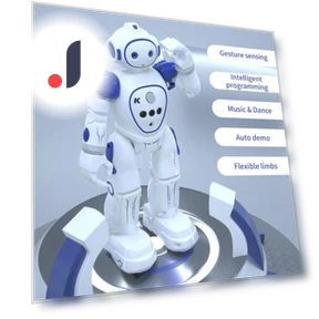 Programmable Gesture-Recognizing Robot — Interactive Figures & Robots, JJRC