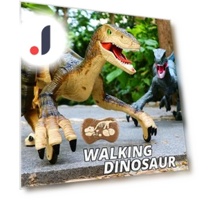 Radio-controlled Dinosaur Toy — Interactive Figures & Robots, JJRC