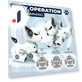 Radio-controlled robot dog — Interactive Animal Companions, Safety toy