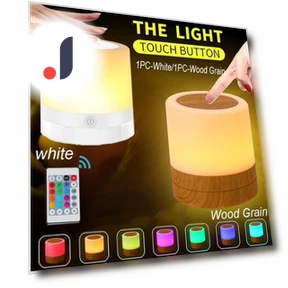 Rechargeable Color-Changing Touch Lamp — Lamps & Shades, Dongfang HOME A