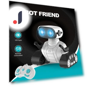 Rechargeable Remote Control Robot Toy — Interactive Figures & Robots, JJRC