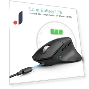 Rechargeable Wireless Bluetooth Mouse — Mouse Pads, SeenDa