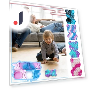 Sensory Bubble Pop Toy — Blocks, Ximalaya