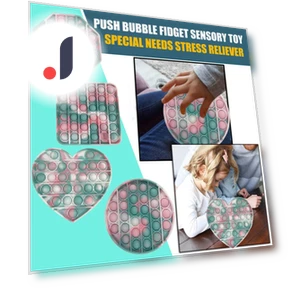Sensory Bubble Toy for Special Needs — Blocks, Muhayund