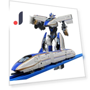 Shinkansen Shinkalion E7 Shinyaki Transforming Robot — Interactive Figures & Robots, TAKARA TOMY