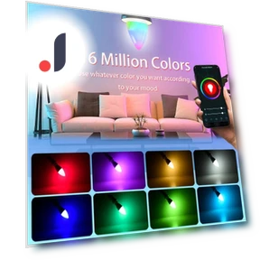 Smart Bulb with Adjustable Brightness — LED, Build My Home