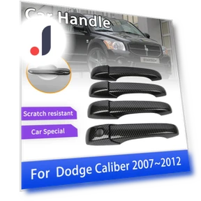 Smart Carbon Fiber Door Handle — Car Door Entry Guard