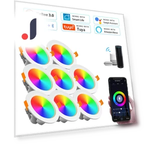 Smart Ceiling Light RGB — Overhead Lighting, BC Electrical Appliances