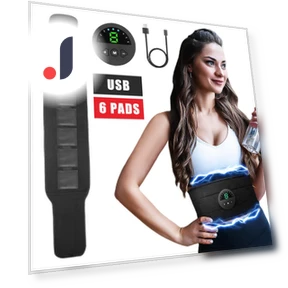 Smart EMS Fitness Vibration Belt — Muscle Stimulators, KSIYER BRYTEY